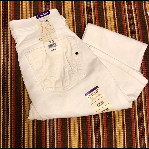NWT - Wrangler White Q Baby Jeans - Picture 6 of 7